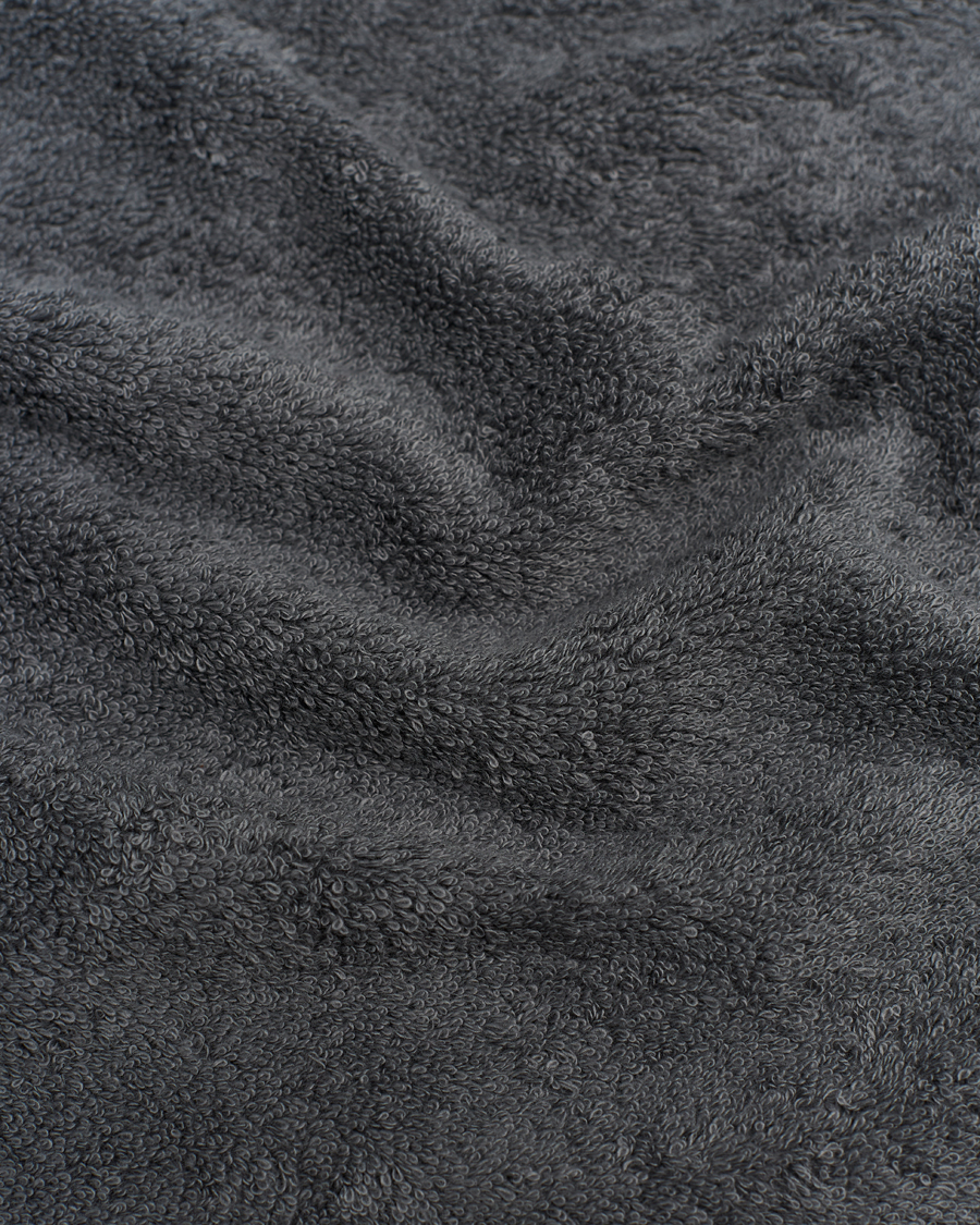 Herren | Textilien | Tekla | Organic Terry Hand Towel Charcoal Grey