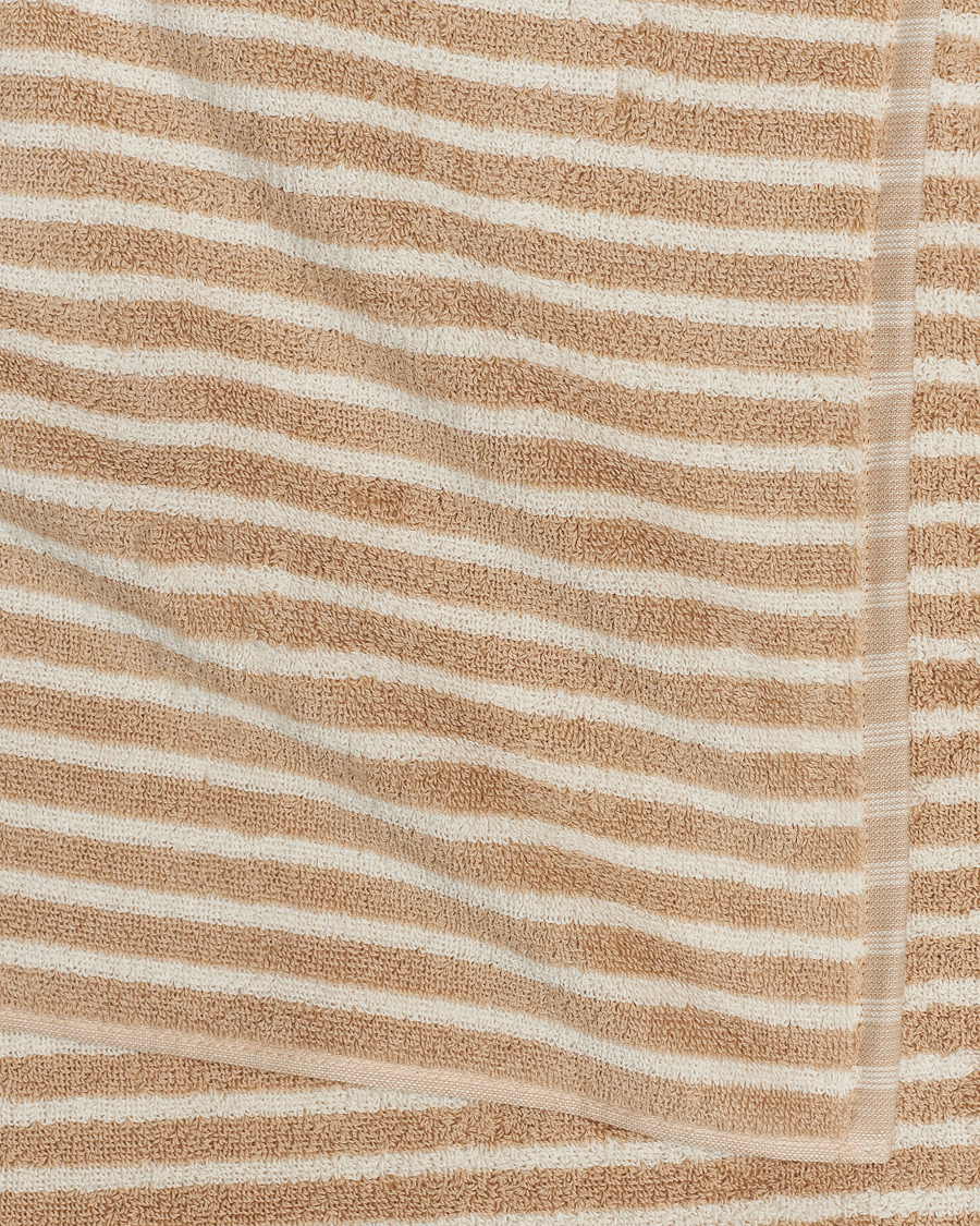 Herren | Textilien | Tekla | Organic Terry Bath Towel Ivory Stripe