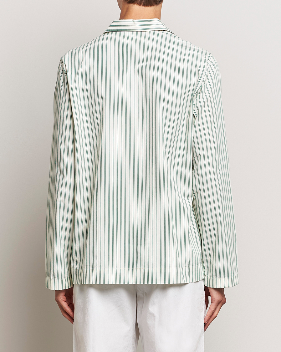 Herren | Schlafanzüge & Bademäntel | Tekla | Poplin Pyjama Shirt Clover Stripes