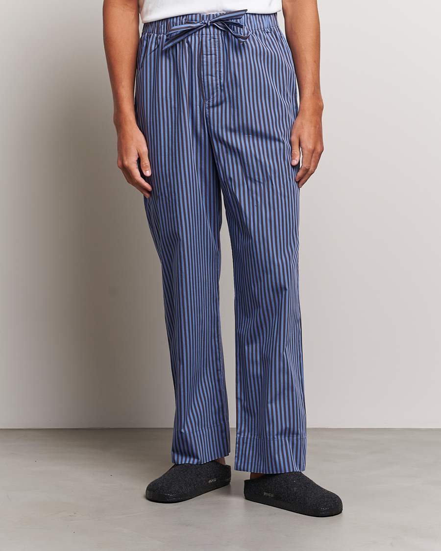 Herr | Pyjamas | Tekla | Poplin Pyjama Pants Verneuil Stripes 