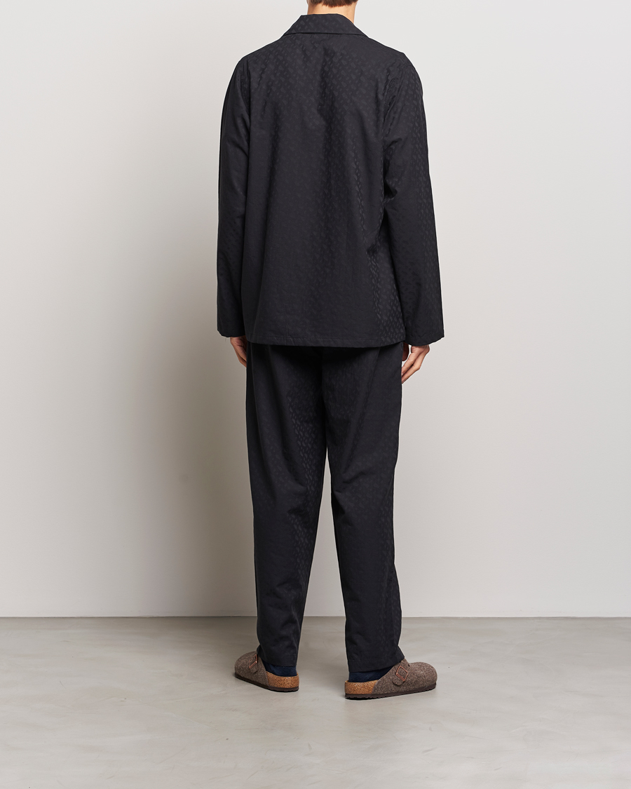 Herren | Pyjama-Set | BOSS BLACK | Premium Monogram Pyjama Set Black