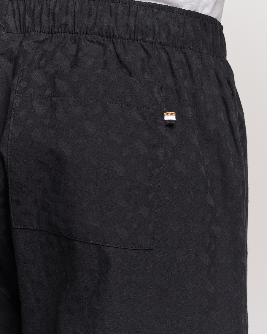 Herren | Schlafanzüge & Bademäntel | BOSS BLACK | Premium Monogram Pyjama Set Black