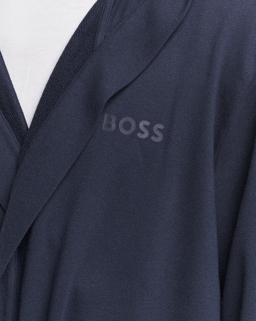 Herren | BOSS BLACK Iconic Terry Robe Dark Blue | BOSS BLACK | Iconic Terry Robe Dark Blue