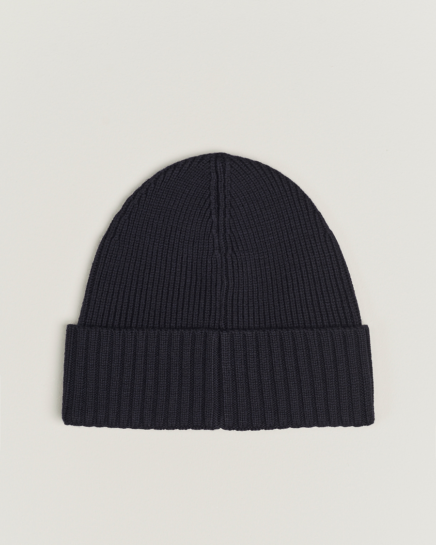 Herren | BOSS BLACK Fati Wool Beanie Dark Blue | BOSS BLACK | Fati Wool Beanie Dark Blue