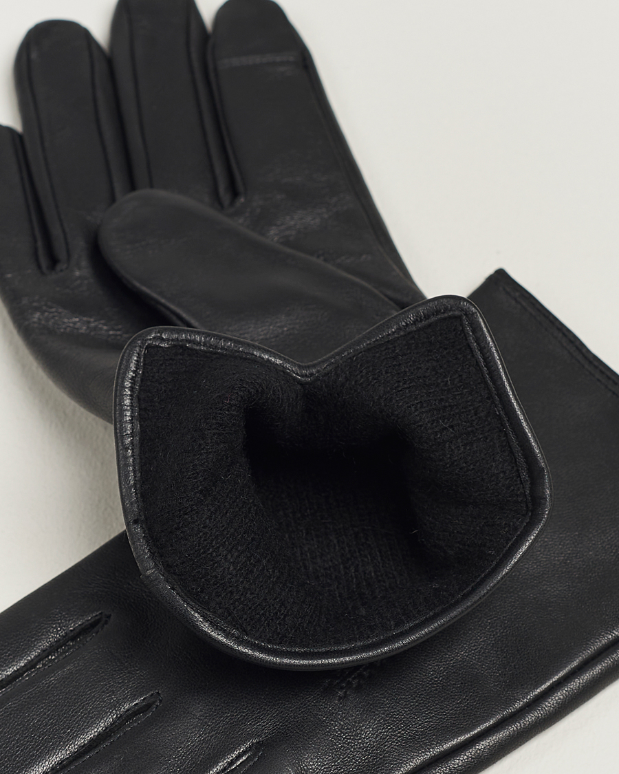 Herren |  | BOSS BLACK | Hainz Leather Gloves Black