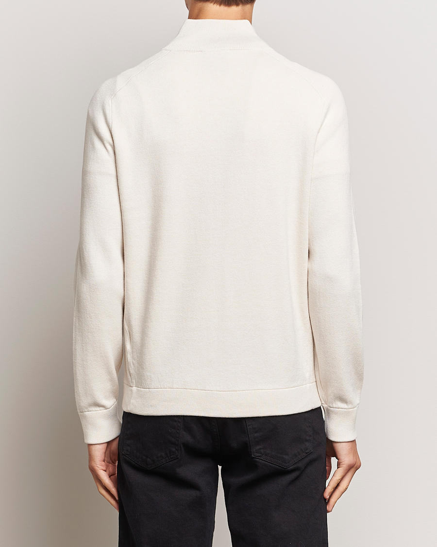 Herren | Pullover | BOSS BLACK | Medesimo Hybrid Full Zip Open White