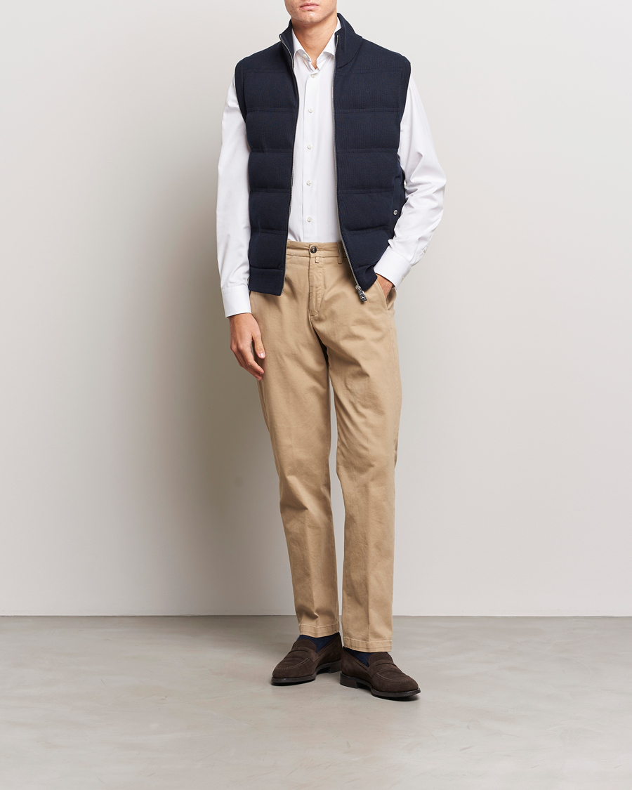 Herren | Jacken | BOSS BLACK | Mandolino Corduroy Vest Dark Blue