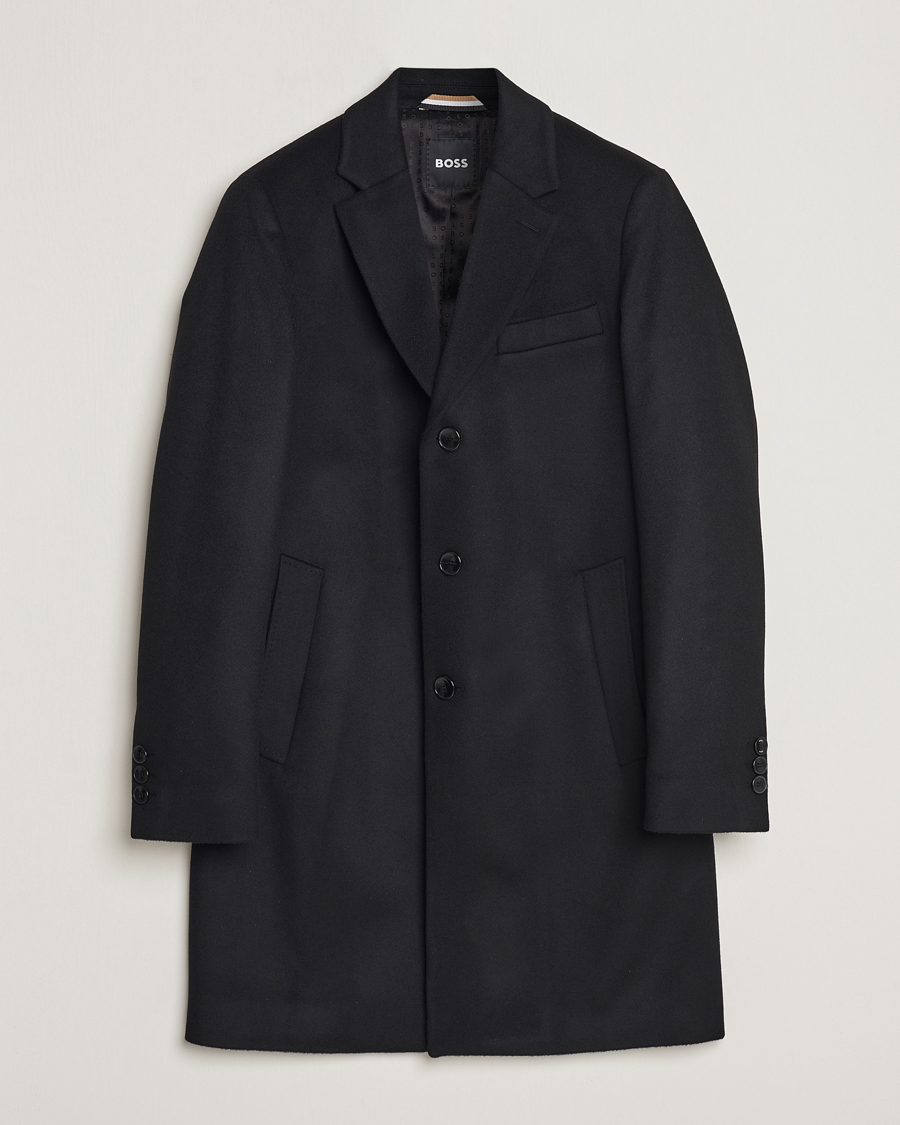 Hugo boss hotsell wool cashmere coat