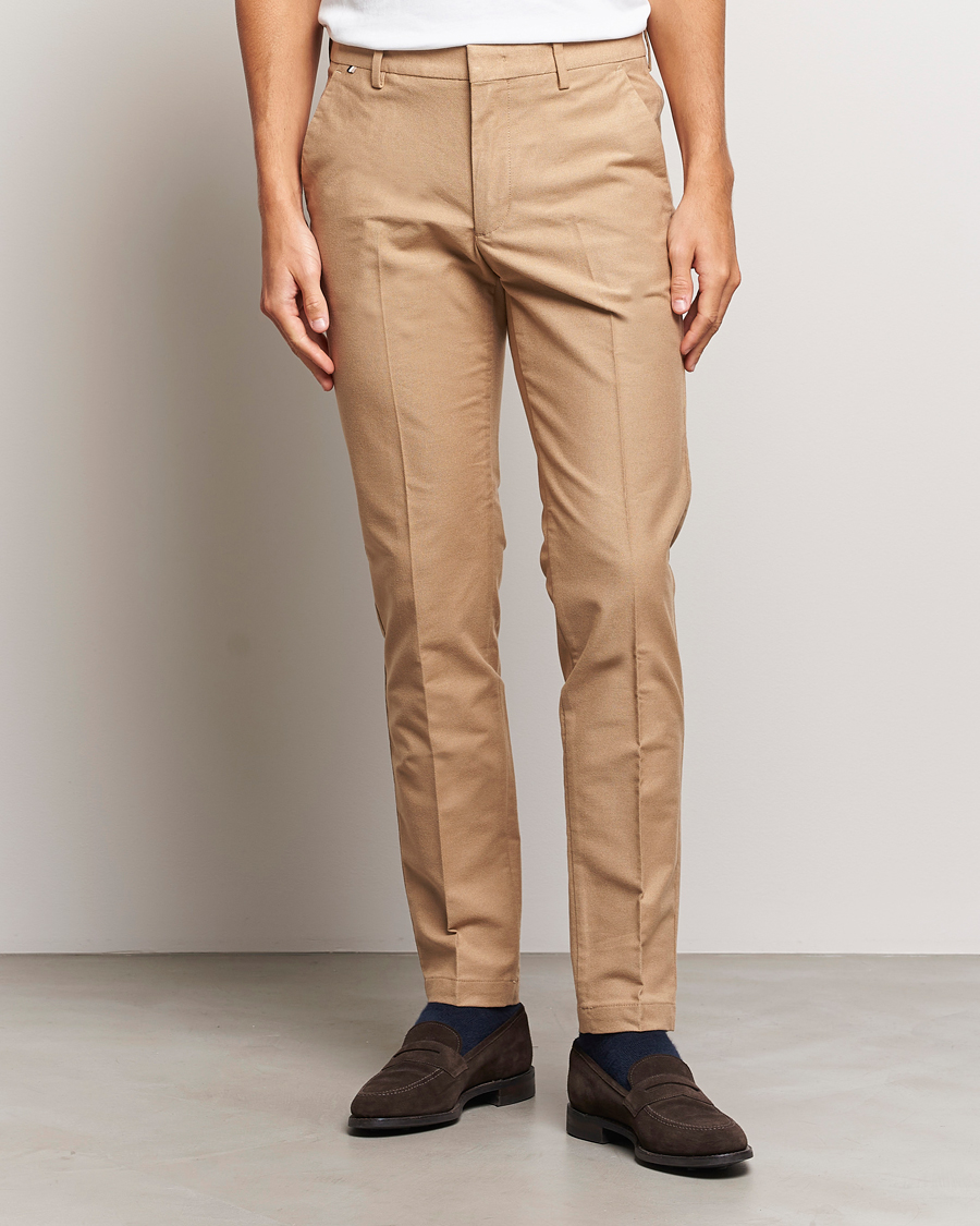 Herren | Hosen | BOSS BLACK | Kaito1 Structured Chinos Medium Beige