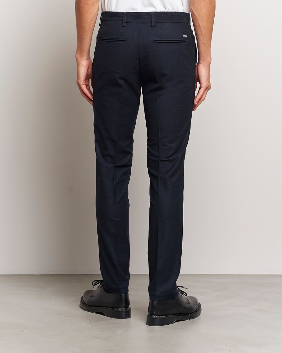 Herren | Hosen | BOSS BLACK | Kaito1 Structured Chinos Dark Blue