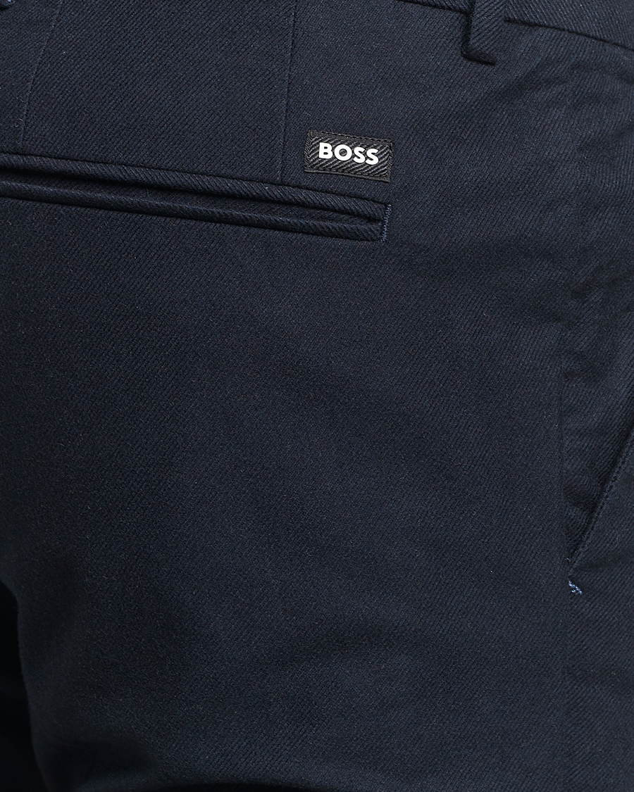 Herren | Hosen | BOSS BLACK | Kaito1 Structured Chinos Dark Blue