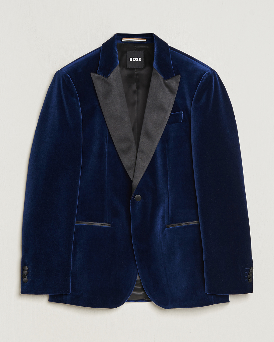 Hugo boss blue tuxedo sale