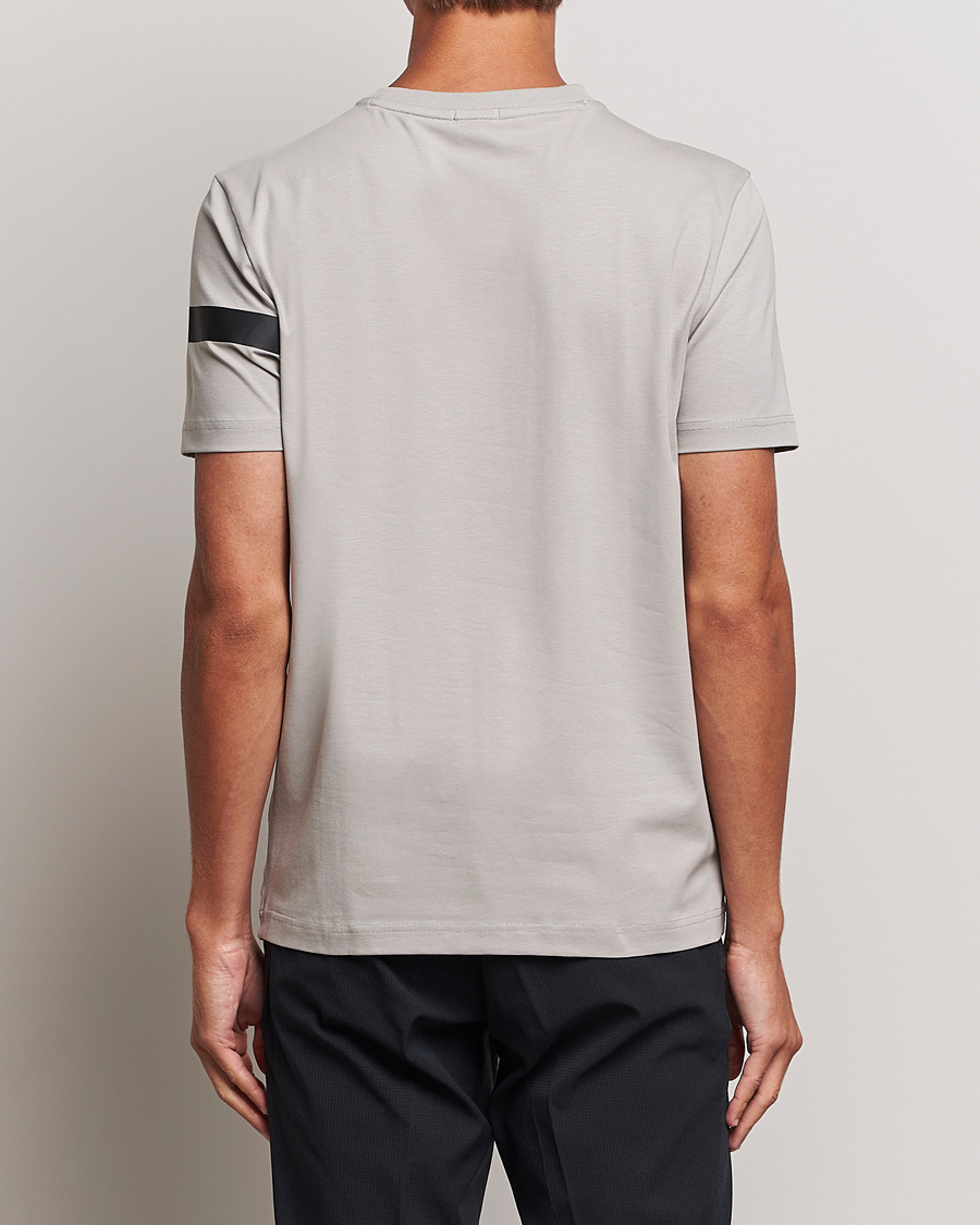 Herren | T-Shirts | BOSS GREEN | Logo Crew Neck T-Shirt Open Grey
