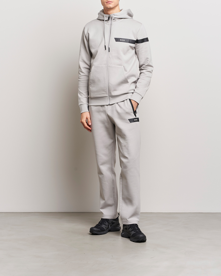 Hugo boss green saggy hoodie clearance