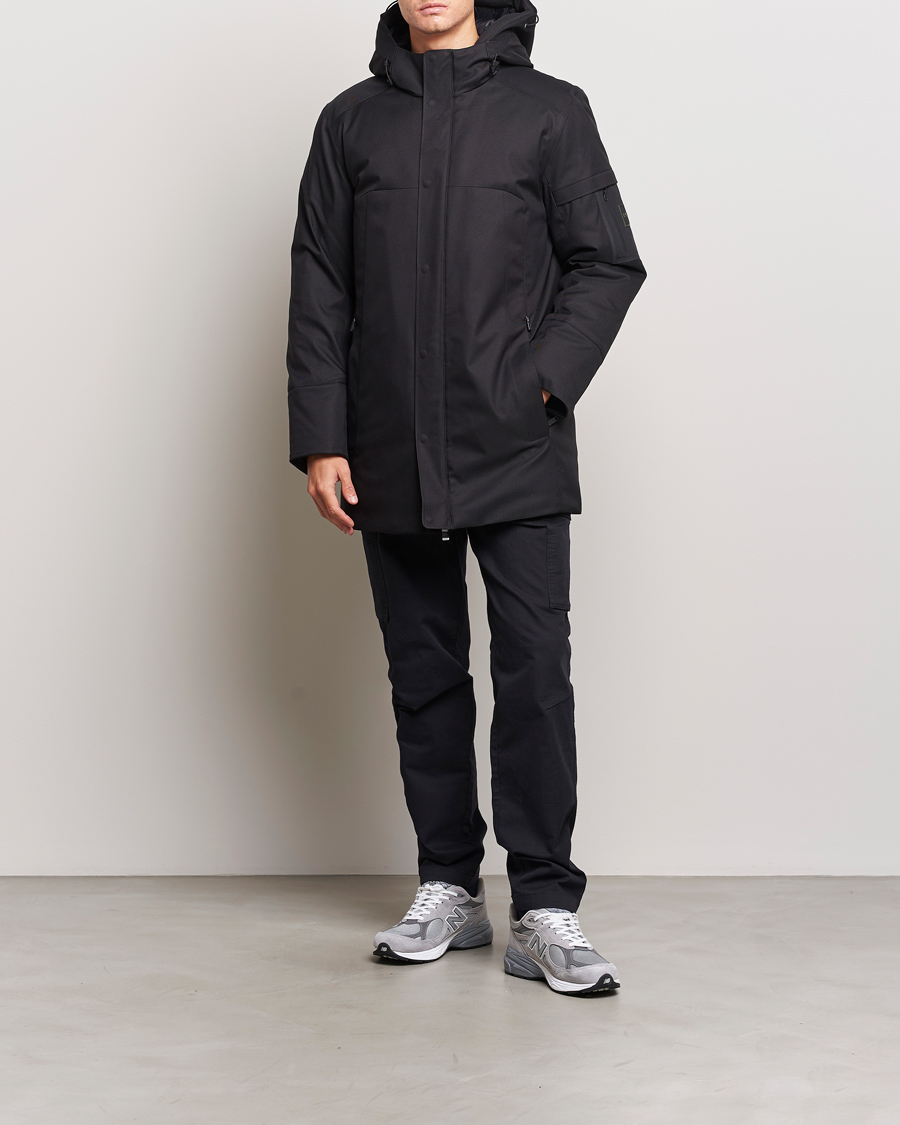 Herren | Jacken | BOSS GREEN | Terry Parka Black