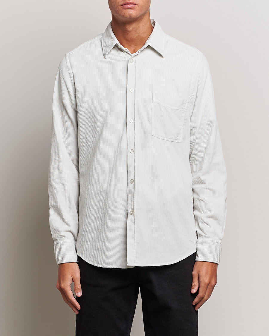 Herren |  | BOSS ORANGE | Relegant Corduroy Shirt Light Grey