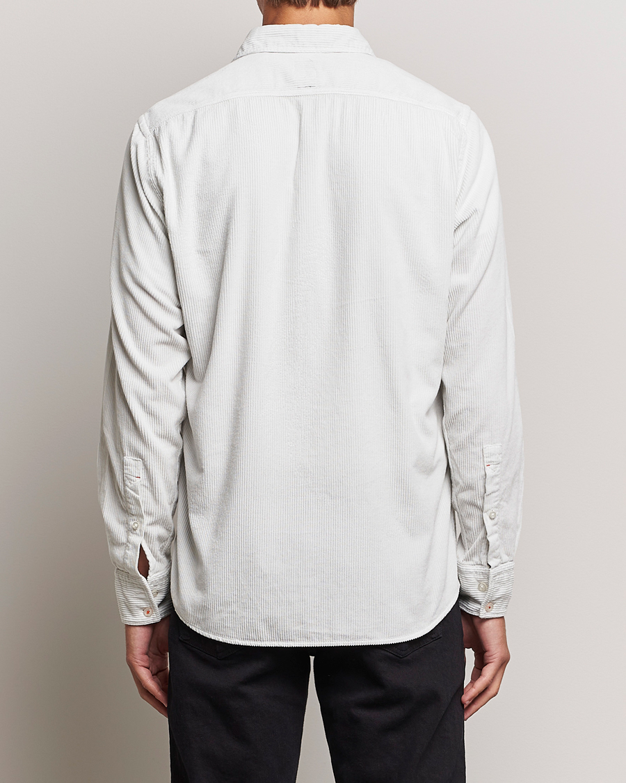 Herren | Hemden | BOSS ORANGE | Relegant Corduroy Shirt Light Grey