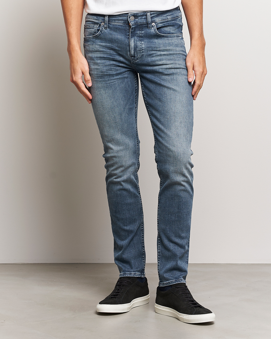 Herren | Slim fit | BOSS ORANGE | Delaware Stretch Jeans Dark Blue