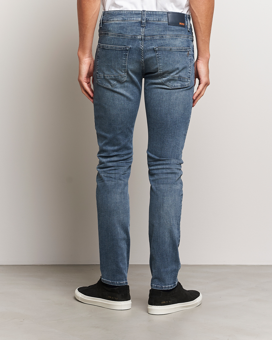 Herren | Jeans | BOSS ORANGE | Delaware Stretch Jeans Dark Blue