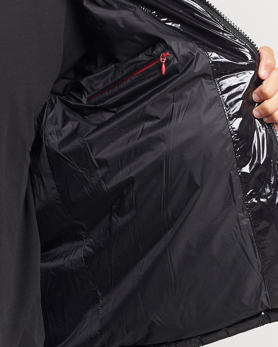 Herren | Jacken | HUGO | Biron Glossy Down Jacket Black