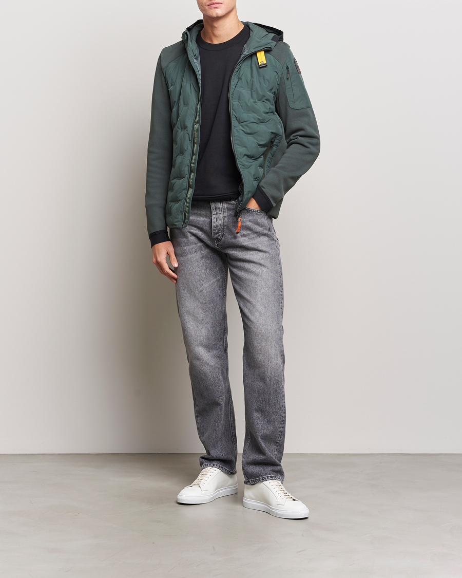 Herren | Jacken | Parajumpers | Benjy Jacquard Hybrid Jacket Green Gables