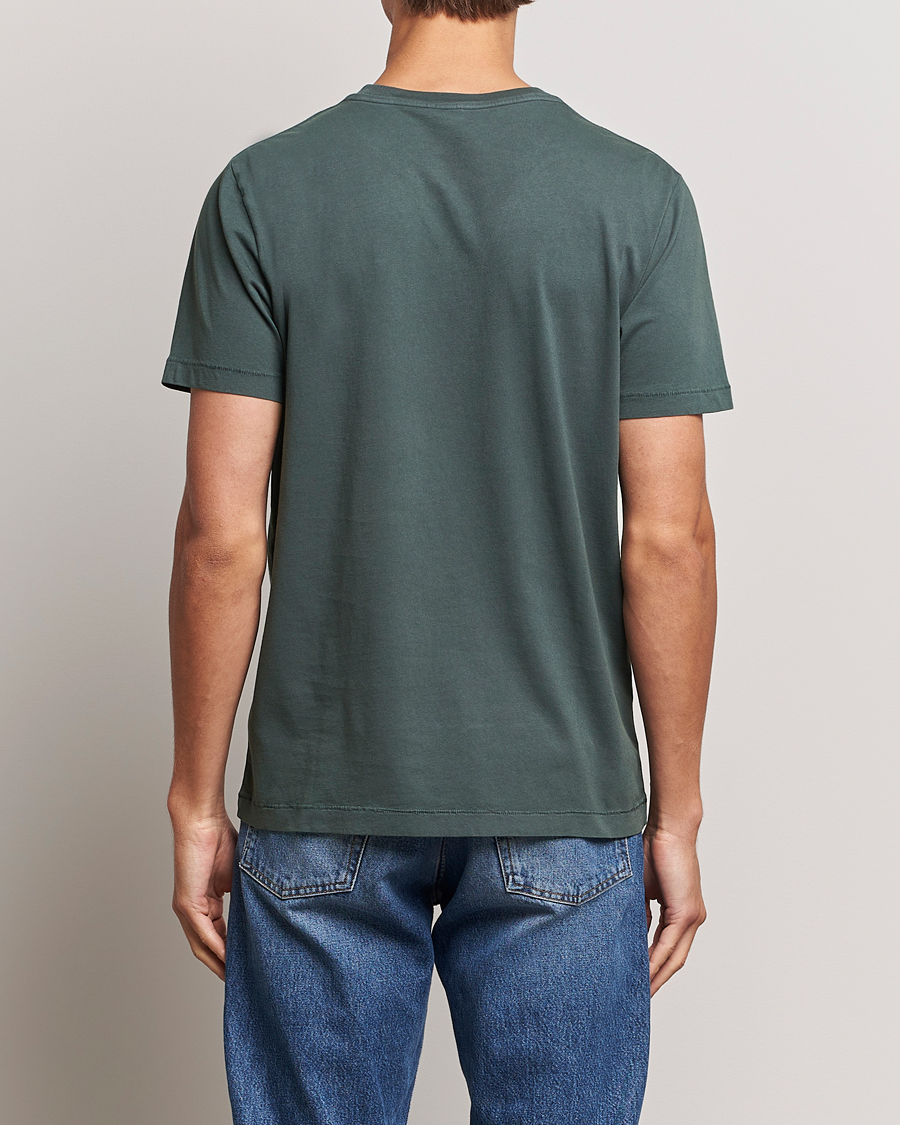 Herren | T-Shirts | Parajumpers | Patch Crew Neck T-Shirt Green Gables