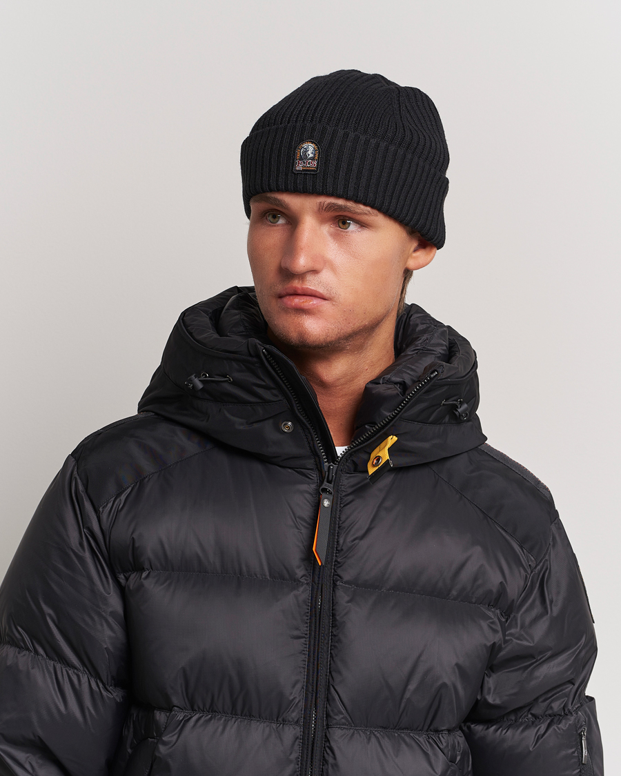 Herren | | Parajumpers | Ribbed Hat Black