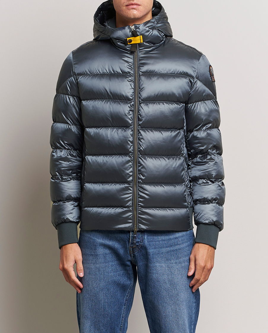 Herren |  | Parajumpers | Pharrell Sheen High Gloss Jacket Dark Avio