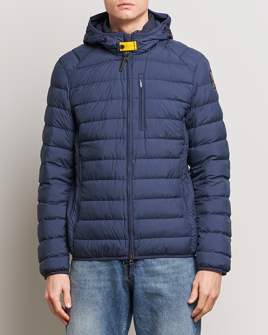 Herren | Jacken | Parajumpers | Last Minute Super Lightweight Hooded Jacket Blue Navy