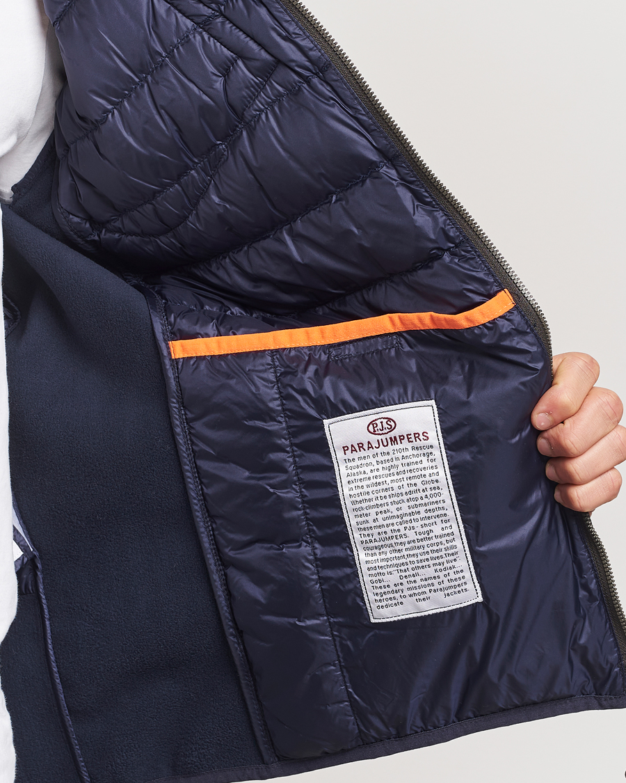 Herren | Jacken | Parajumpers | Nolan Down Hybrid Hooded Jacket Navy