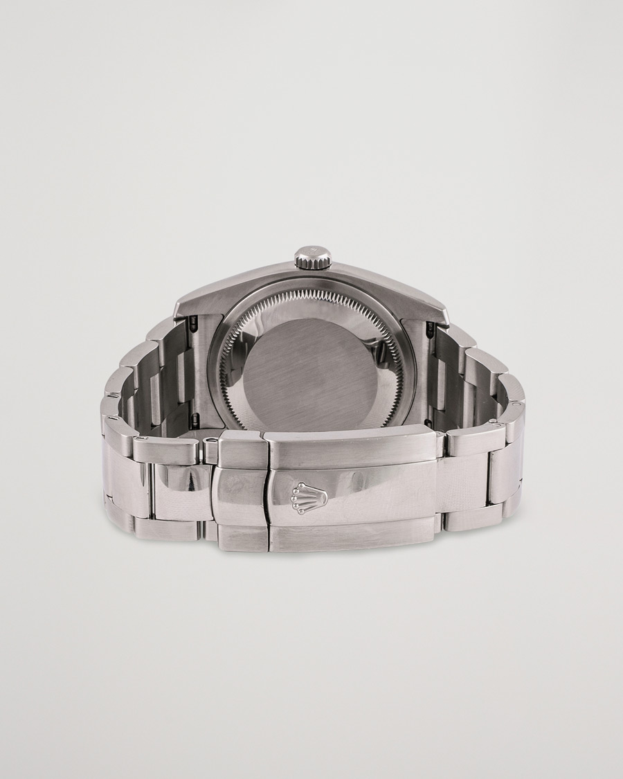 Herren | Rolex Pre-Owned Datejust 116200 Oystert Perpetual Steel Black Steel Black | Rolex Pre-Owned | Datejust 116200 Oystert Perpetual Steel Black Steel Black