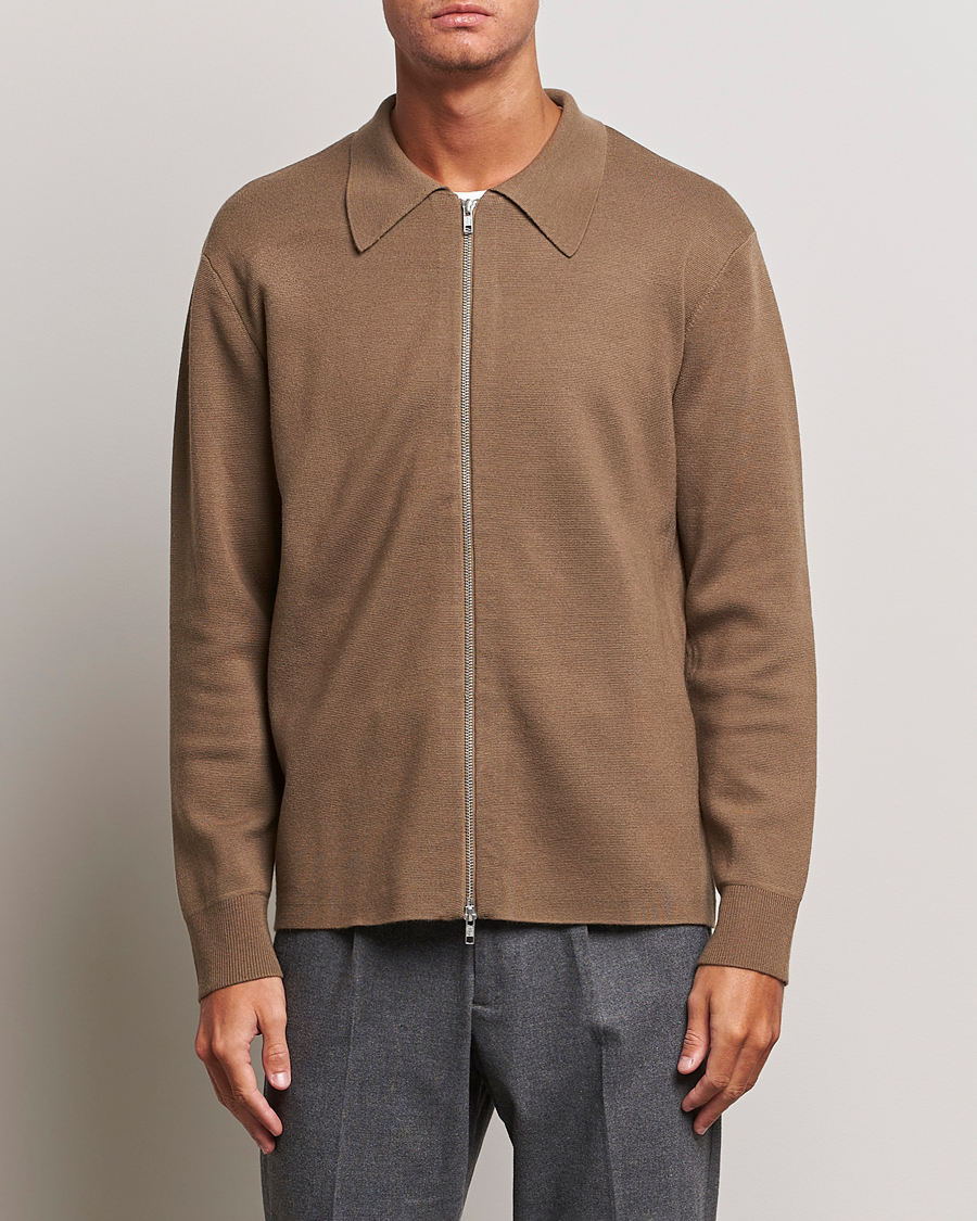 Herren | | NN07 | Harald Knitted Full Zip Shitake