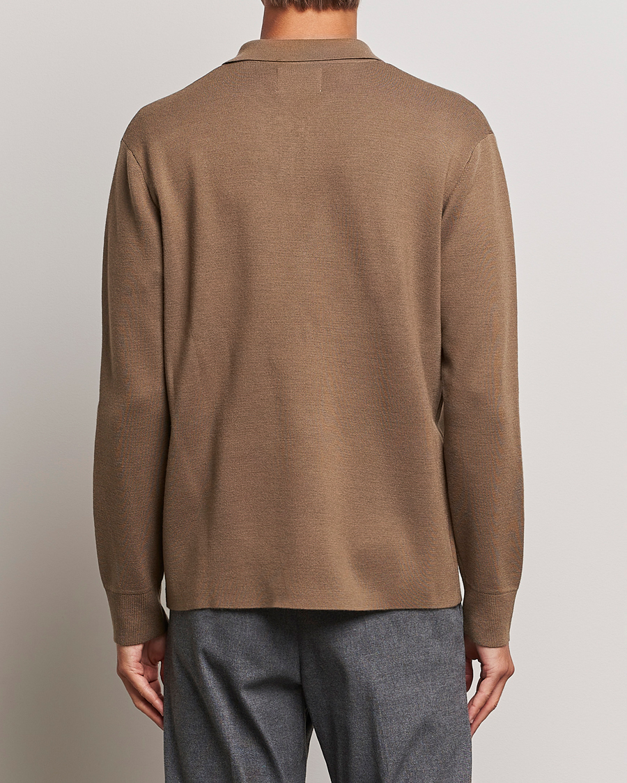 Herren | Pullover | NN07 | Harald Knitted Full Zip Shitake