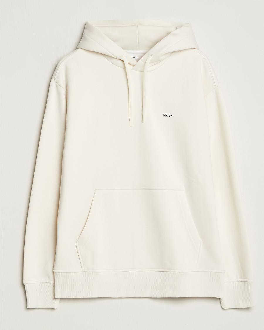 Herren | Pullover | NN07 | Briggs Logo Hoodie Off White