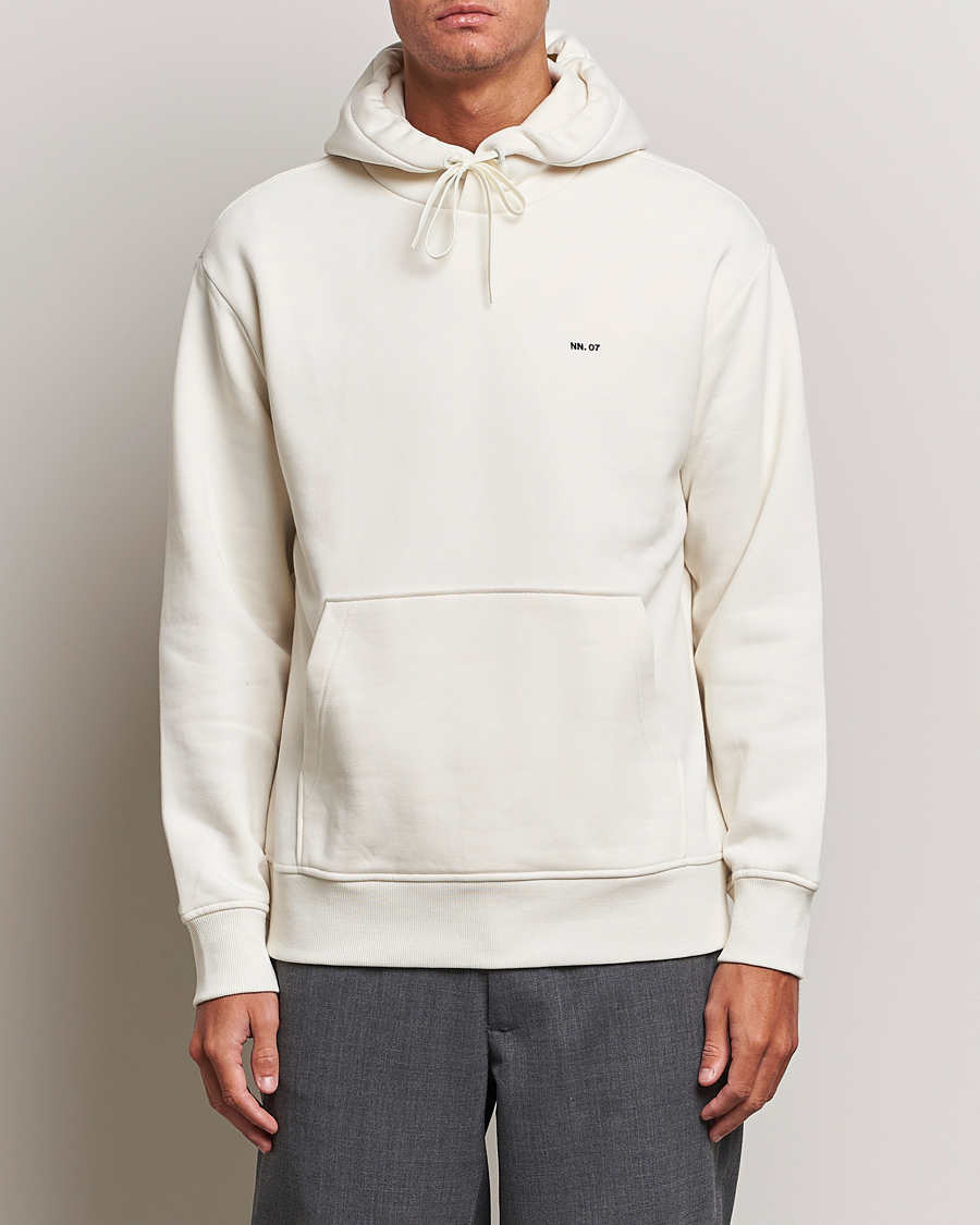 Herren | Pullover | NN07 | Briggs Logo Hoodie Off White