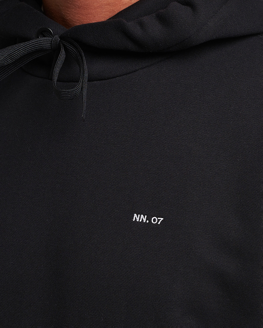 Herren | Pullover | NN07 | Briggs Logo Hoodie Black