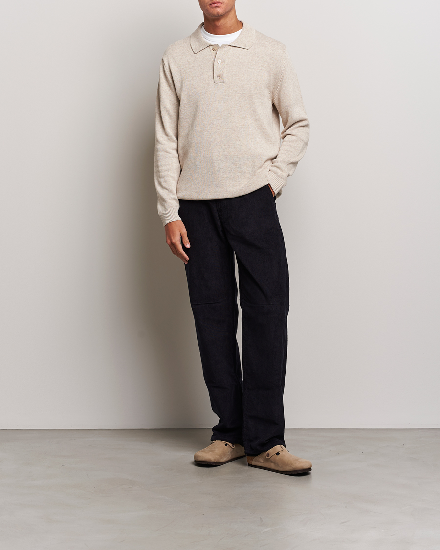 Herren | Pullover | NN07 | Vito Knitted Polo Off White