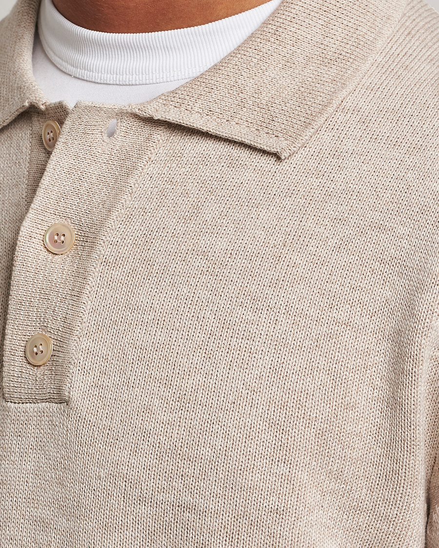 Herren | Pullover | NN07 | Vito Knitted Polo Off White