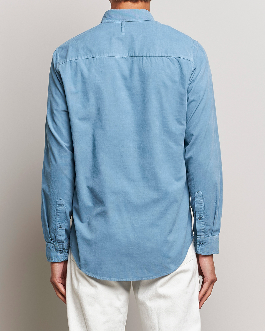 Herren | Hemden | NN07 | Arne Baby Cord Shirt Dust Blue