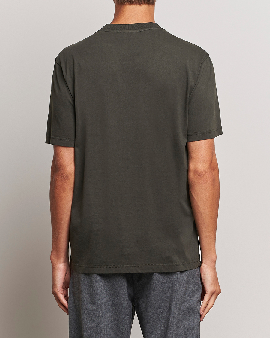 Herren | T-Shirts | NN07 | Adam Crew Neck T-Shirt Dark Army