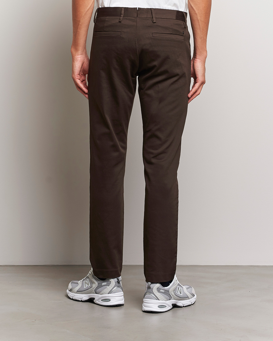 Herren | Hosen | NN07 | Theo Regular Fit Stretch Chinos Demitase Brown