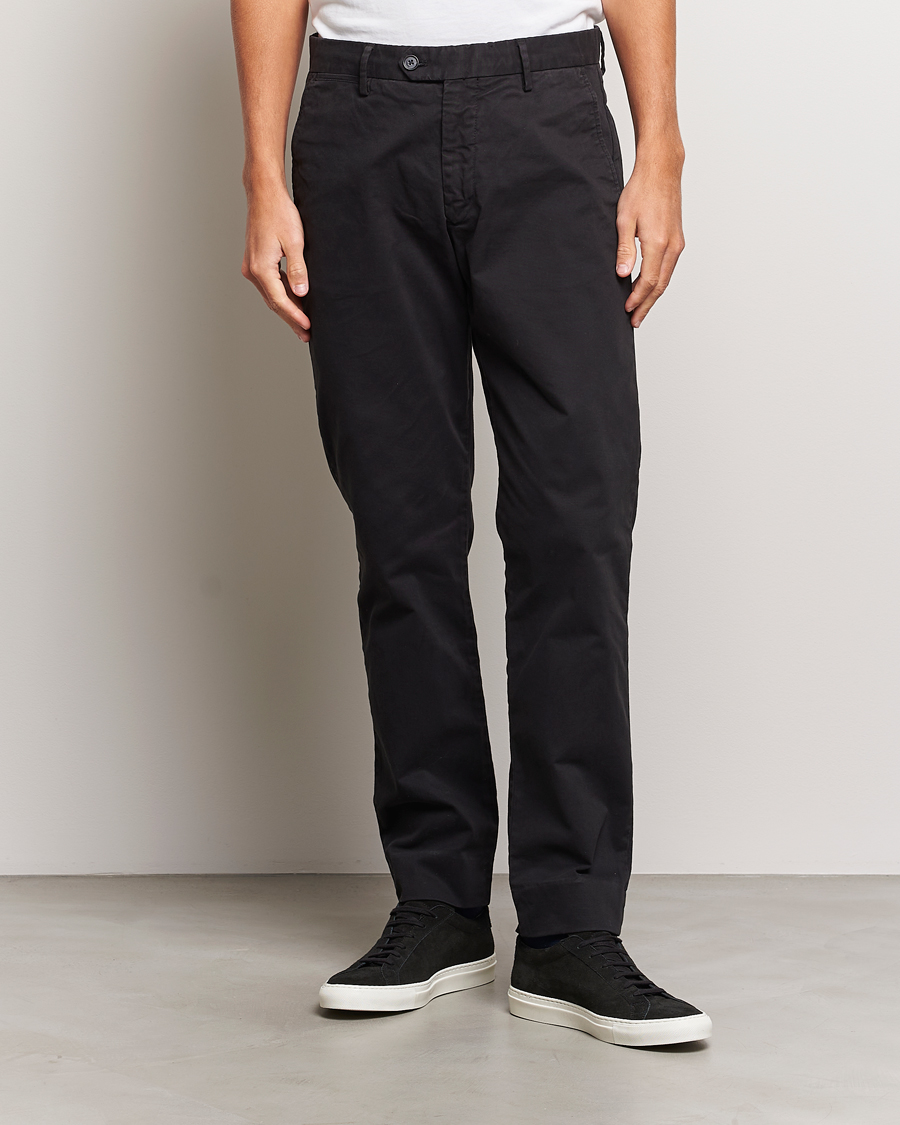 Herren | Hosen | NN07 | Wilhelm Regular Fit Stretch Chinos Black
