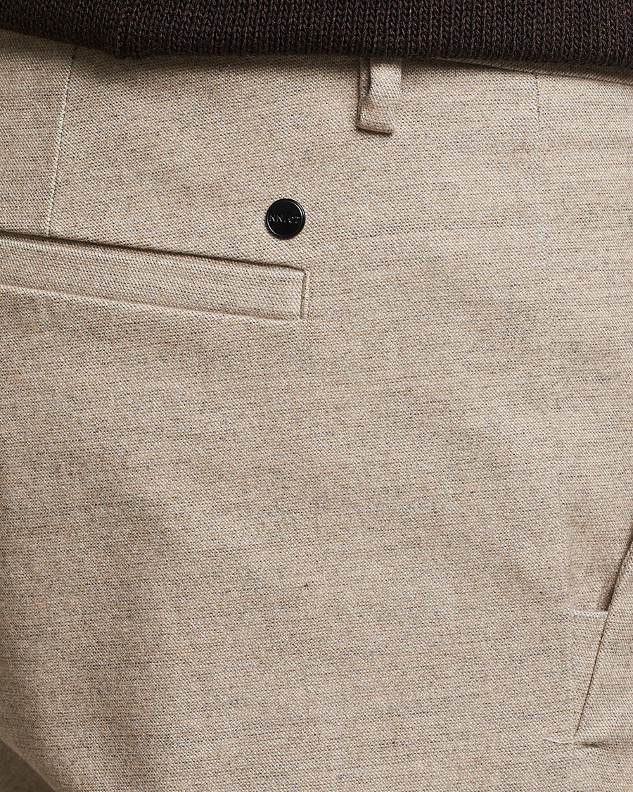 Herren | Hosen | NN07 | Theo Brushed Cotton Trousers Cement Melange