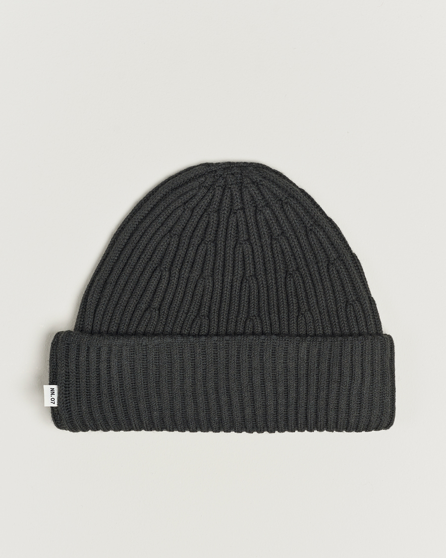 Herren | NN07 Ribbed Hat Dark Army | NN07 | Ribbed Hat Dark Army