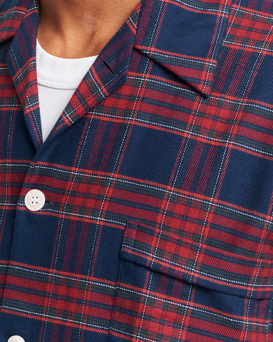 Herren | Schlafanzüge & Bademäntel | Derek Rose | Cotton Flannel Checked Pyjama Set Multi