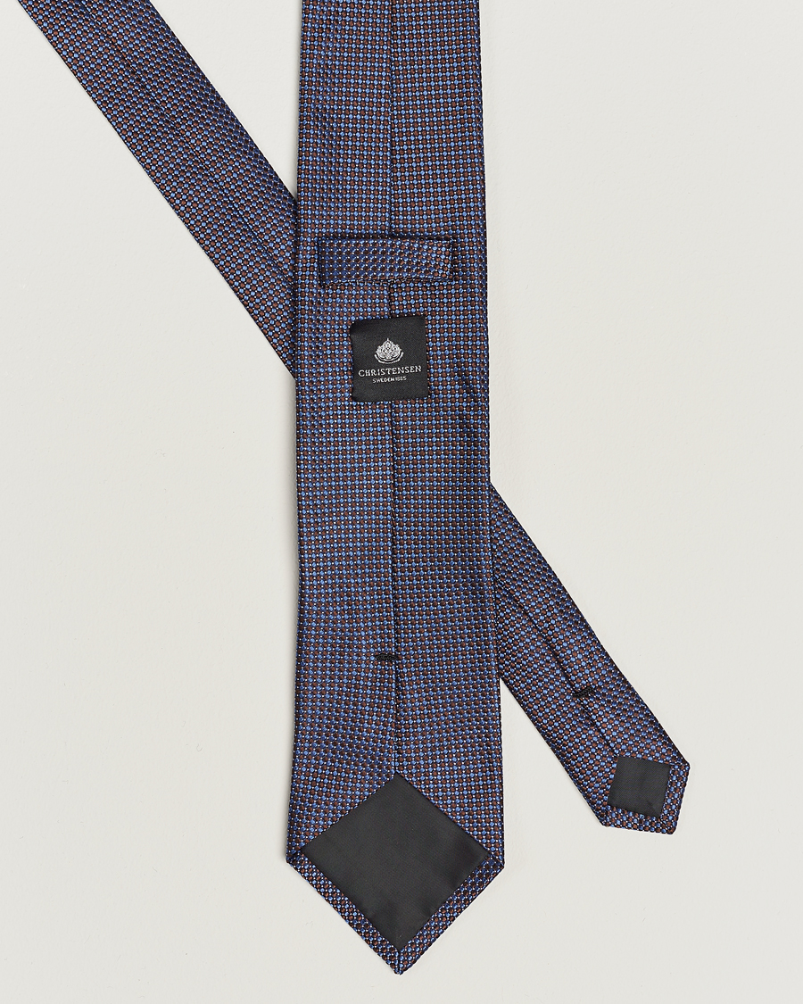 Herren | Amanda Christensen Box Set Silk 8 cm Paisley Tie And Pocket Square Brown | Amanda Christensen | Box Set Silk 8 cm Paisley Tie And Pocket Square Brown