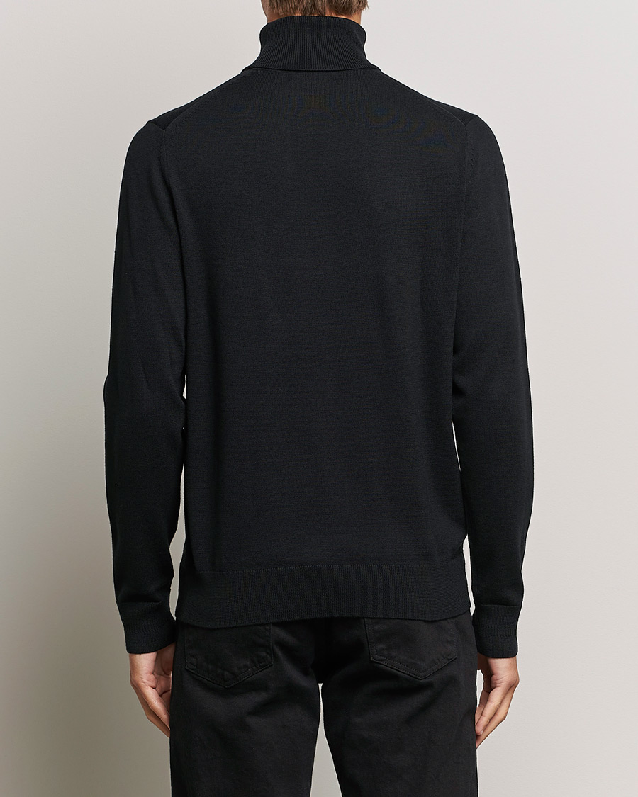 Herren | Pullover | Fred Perry | Knitted Rollneck Jumper Black