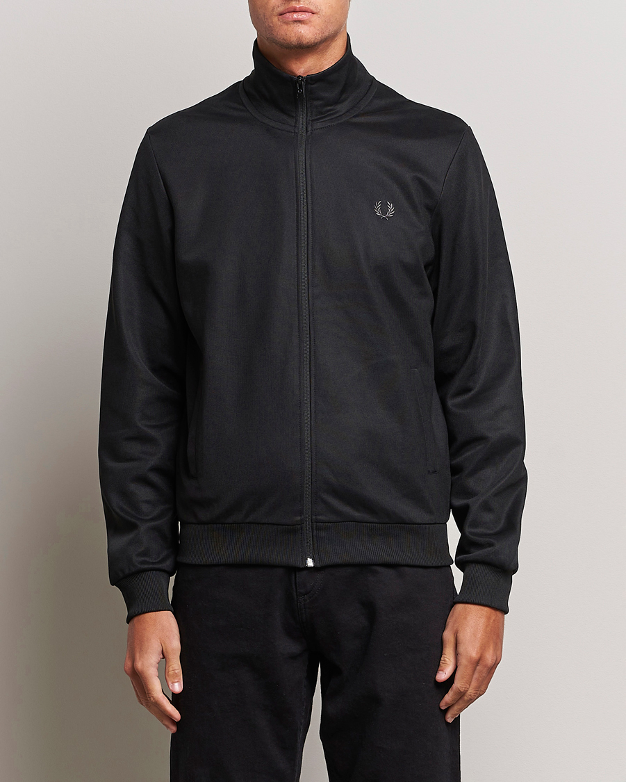 Herren | Pullover | Fred Perry | Track Jacket Black