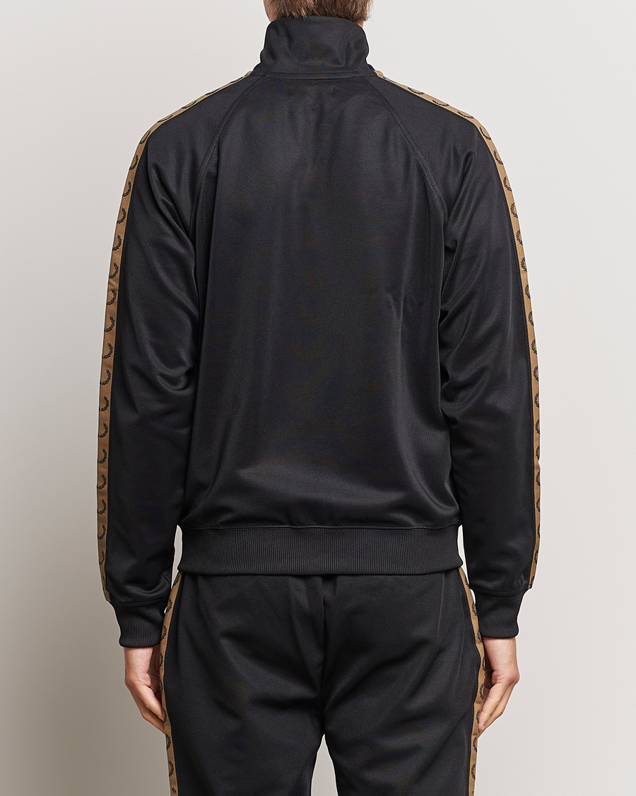 Herren | Pullover | Fred Perry | Taped Track Jacket Black