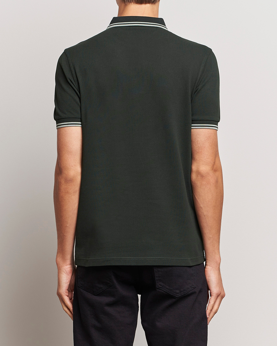 Herren | Poloshirts | Fred Perry | Twin Tipped Polo Shirt Night Green
